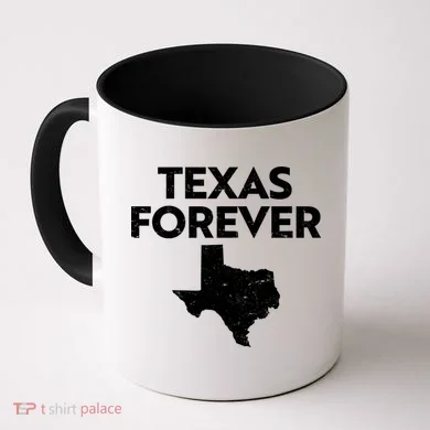 Texas Forever Texas State Coffee Mug