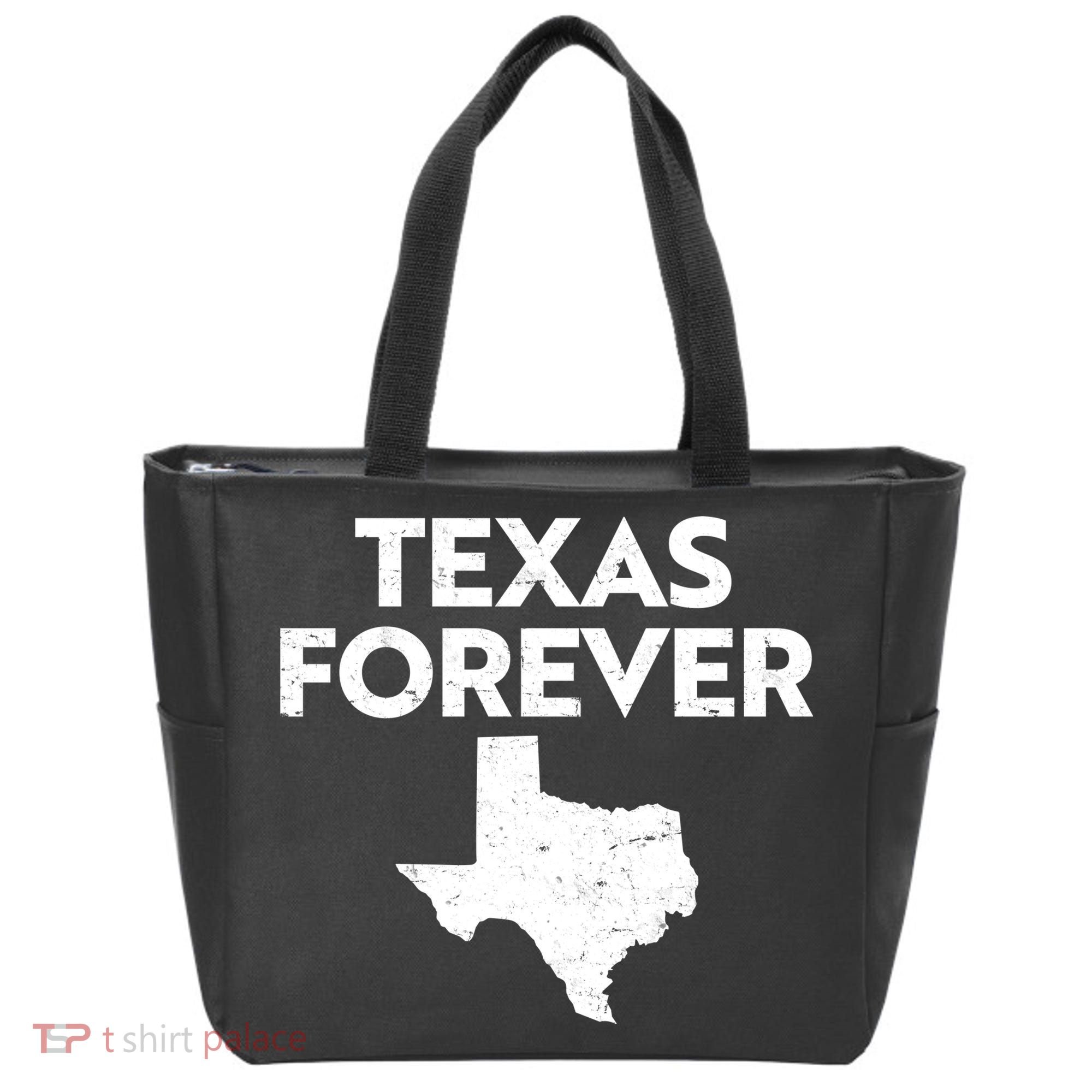 Texas Forever Texas State Tote Bag