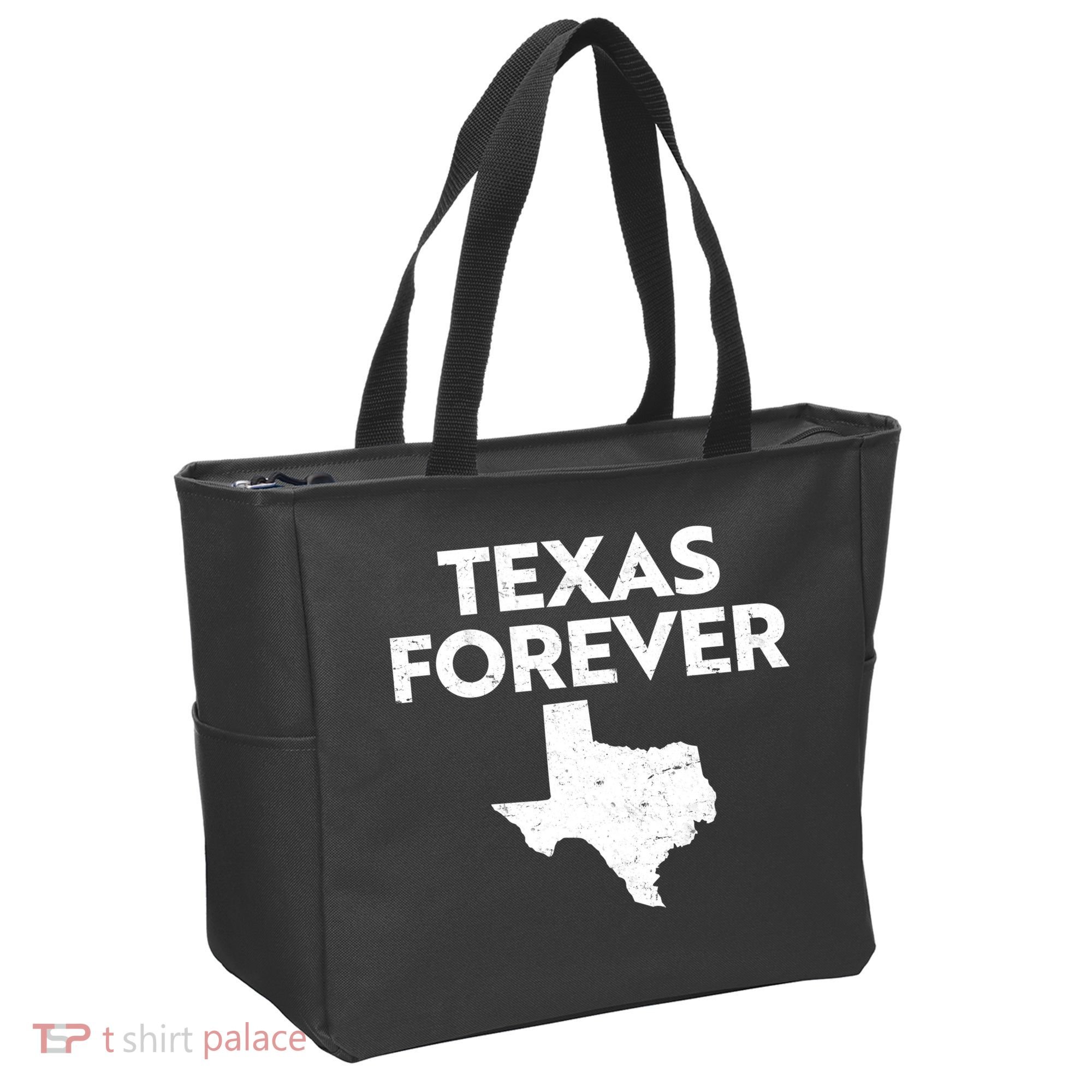 Texas Forever Texas State Tote Bag