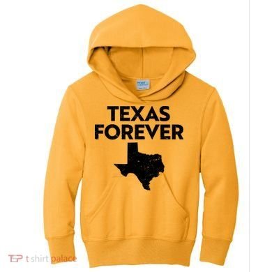 Texas Forever Texas State Kids Hoodie