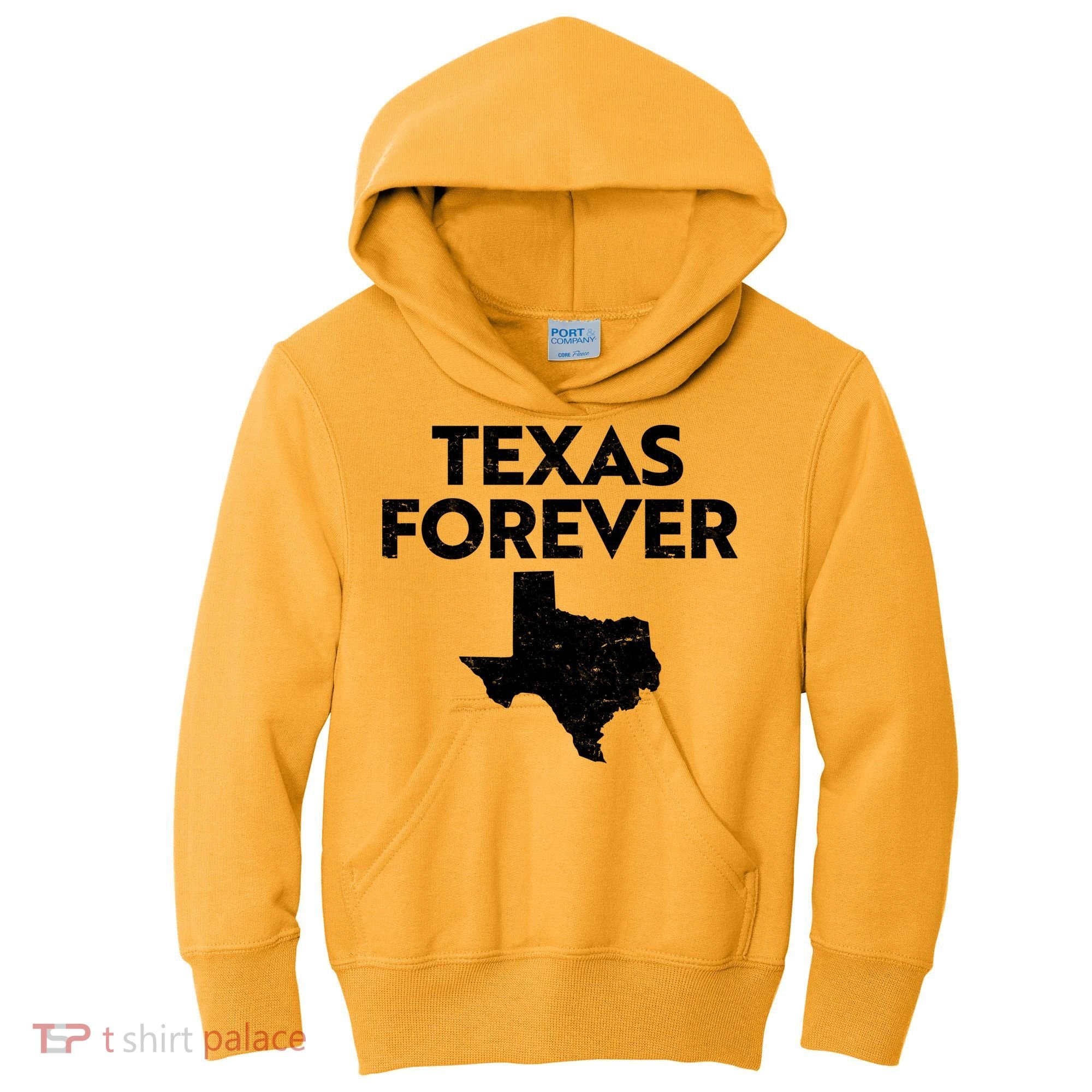Texas Forever Texas State Kids Hoodie