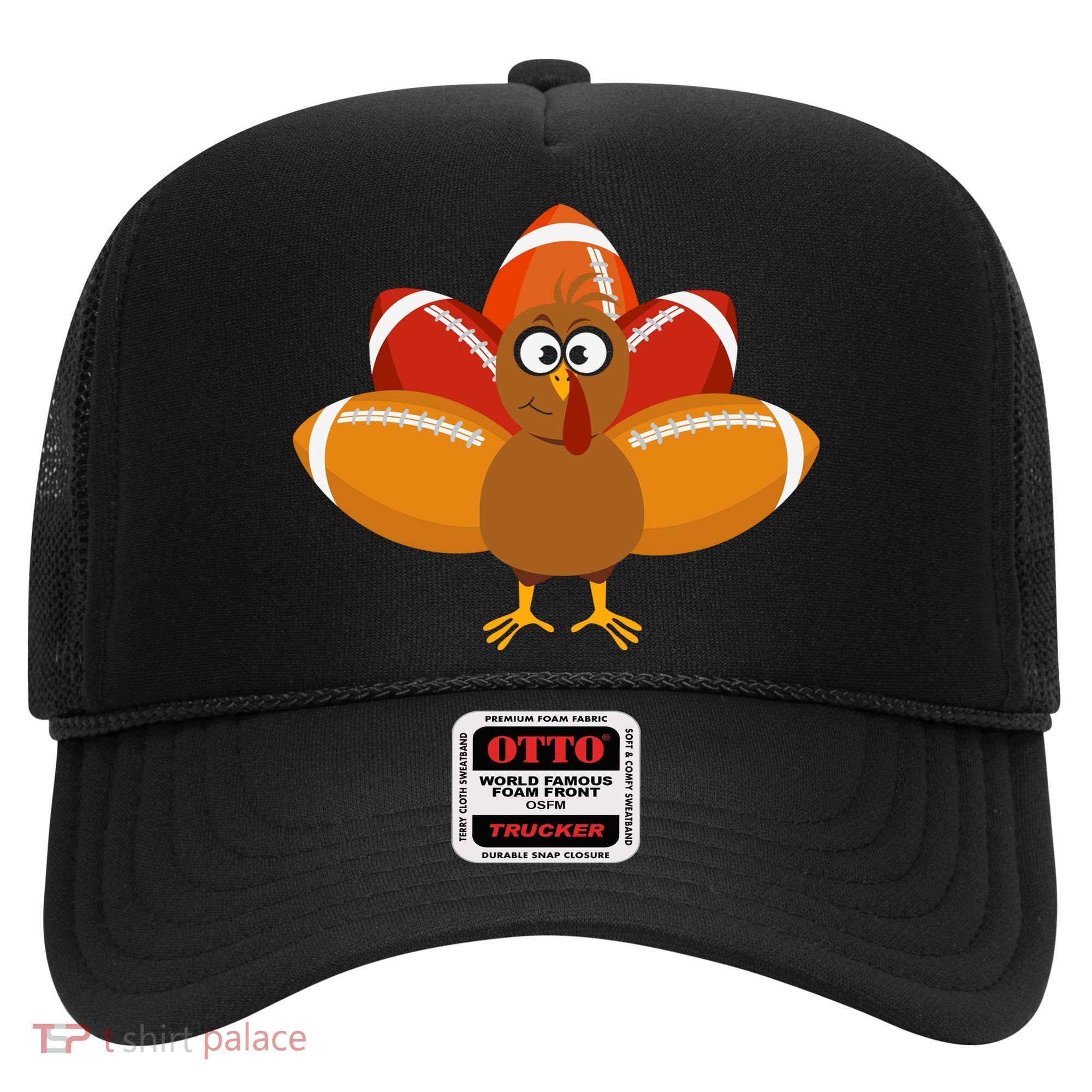 Turkey Football Thanksgiving Hat