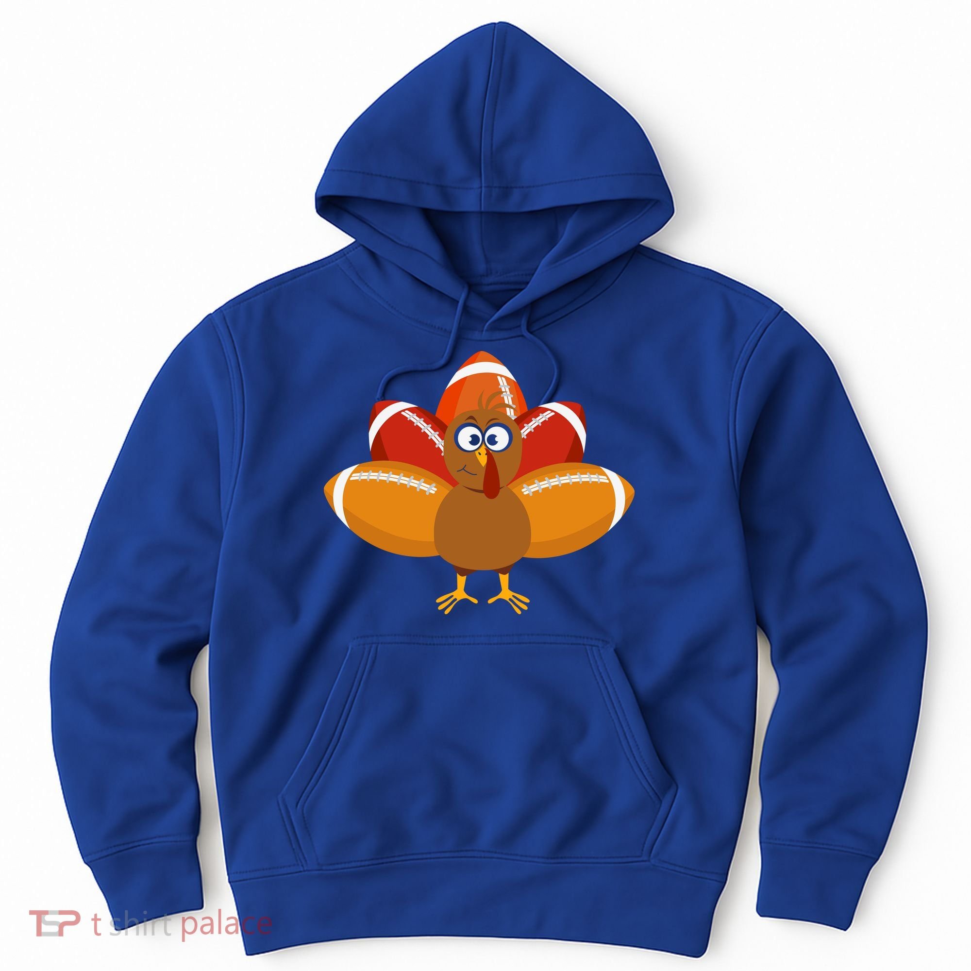 Turkey Football Thanksgiving Hoodie