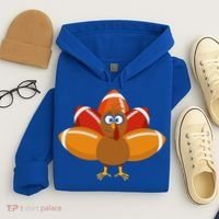 Turkey Football Thanksgiving Hoodie thumb 4
