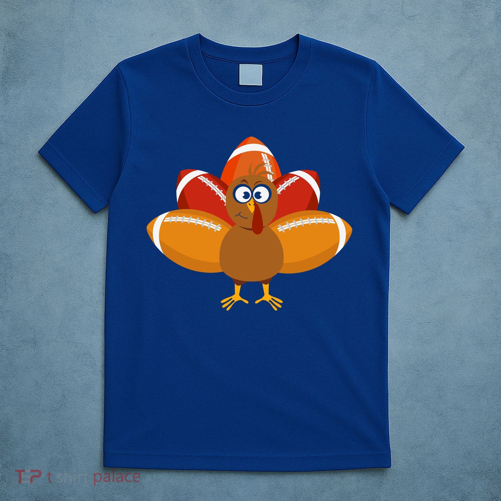 Turkey Football Thanksgiving T-Shirt