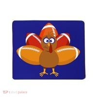 Turkey Football Thanksgiving Mousepad thumb 0