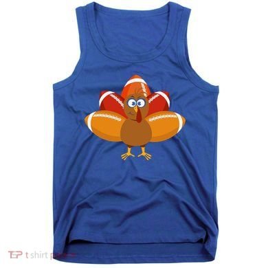 Turkey Football Thanksgiving Tank Top