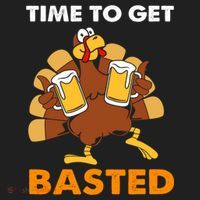 Thanksgiving Funny Turkey Time To Get Basted Great Gift Hat thumb 2
