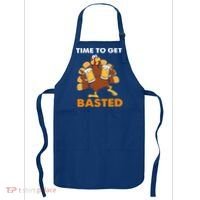 Thanksgiving Funny Turkey Time To Get Basted Great Gift Apron thumb 0