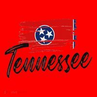 Tennessee Flag Tennessean Tennessee Flag State Pride Santa Hat thumb 1
