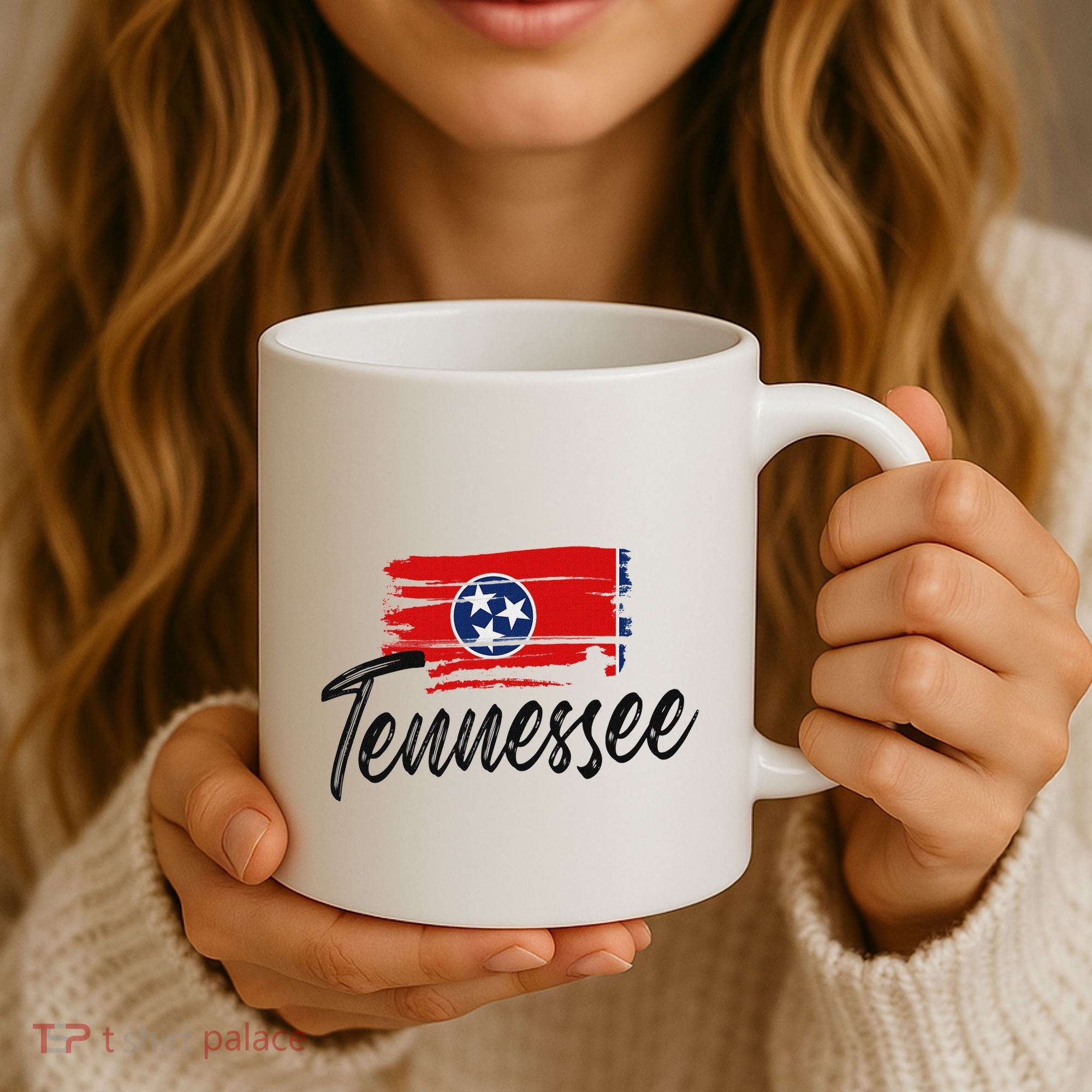 Tennessee Flag Tennessean Tennessee Flag State Pride Coffee Mug
