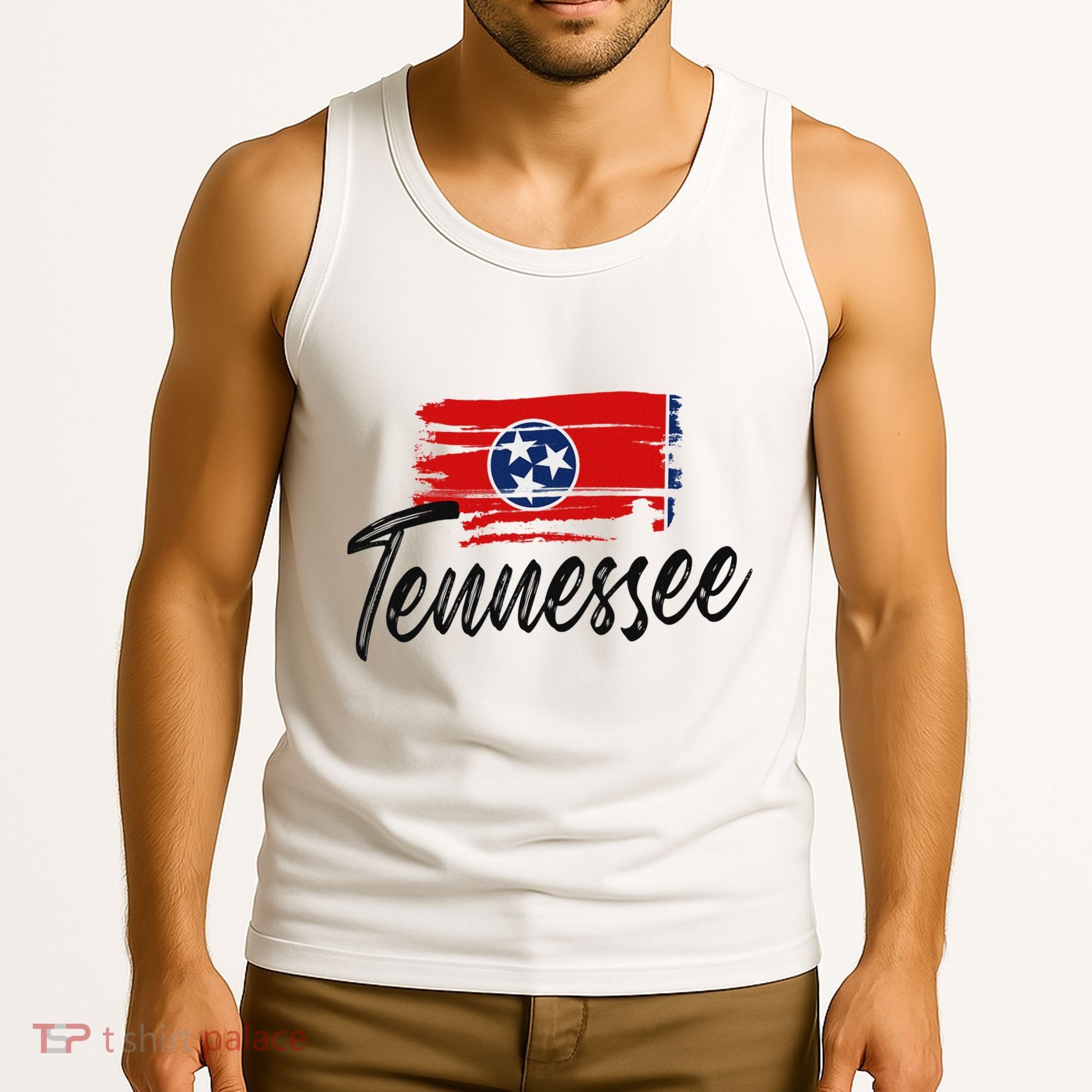Tennessee Flag Tennessean Tennessee Flag State Pride Tank Top