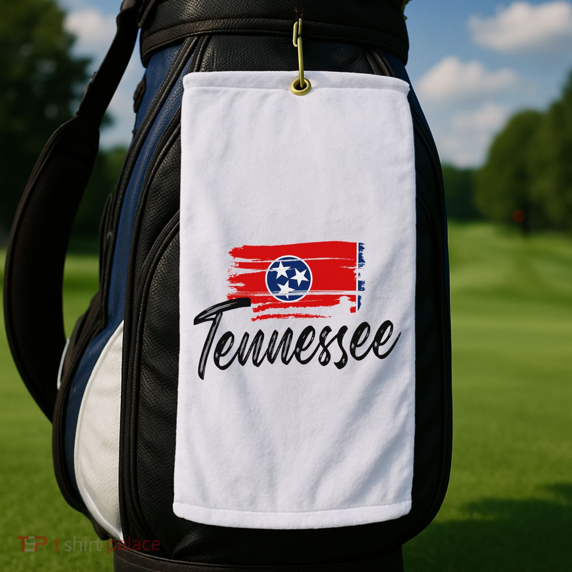 Tennessee Flag Tennessean Tennessee Flag State Pride Golf Towel