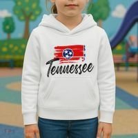 Tennessee Flag Tennessean Tennessee Flag State Pride Kids Hoodie thumb 3