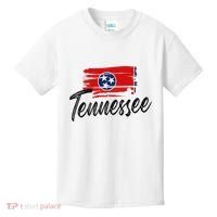 Tennessee Flag Tennessean Tennessee Flag State Pride Kids T-Shirt thumb 0