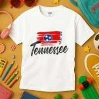 Tennessee Flag Tennessean Tennessee Flag State Pride Kids T-Shirt thumb 3