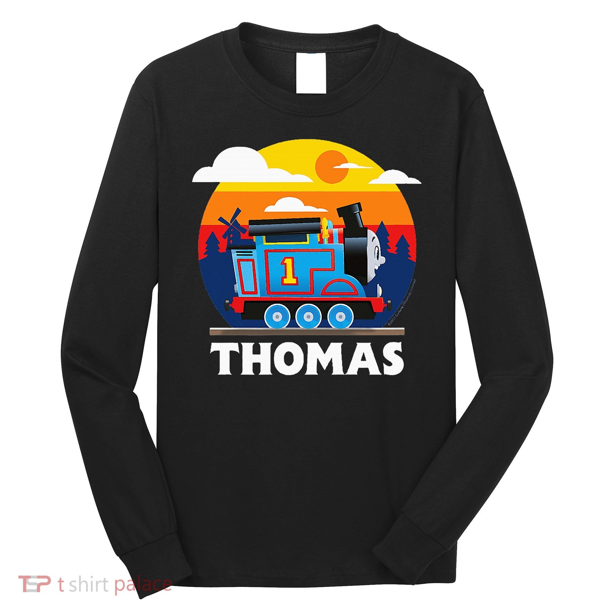 Thomas & Friends Thomas Round Sunset Long Sleeve Shirt