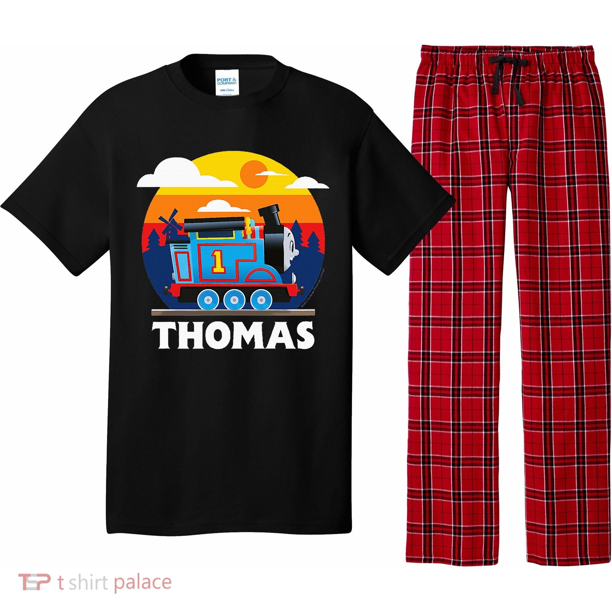 Thomas & Friends Thomas Round Sunset Pajama Set