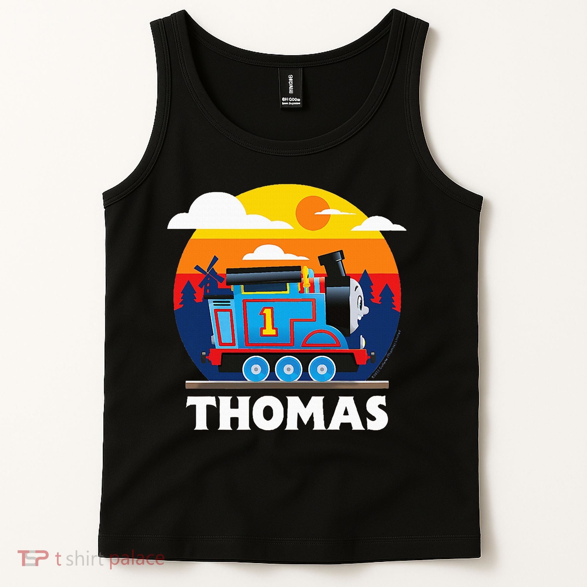 Thomas & Friends Thomas Round Sunset Tank Top