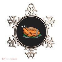 Turkey Football Thanksgiving Dinner Ornament thumb 0