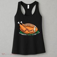 Turkey Football Thanksgiving Dinner Women's Tank Top thumb 3
