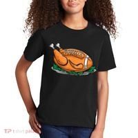 Turkey Football Thanksgiving Dinner Kids T-Shirt thumb 2