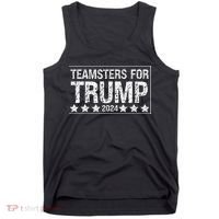 Teamsters For Trump 2024 Tank Top thumb 0