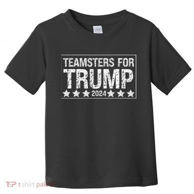 Teamsters For Trump 2024 Toddler T-Shirt