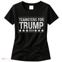 Teamsters For Trump 2024 Women's T-Shirt thumb 0