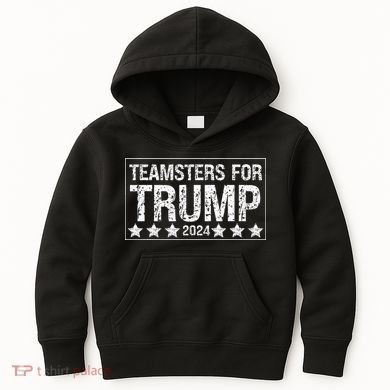 Teamsters For Trump 2024 Kids Hoodie