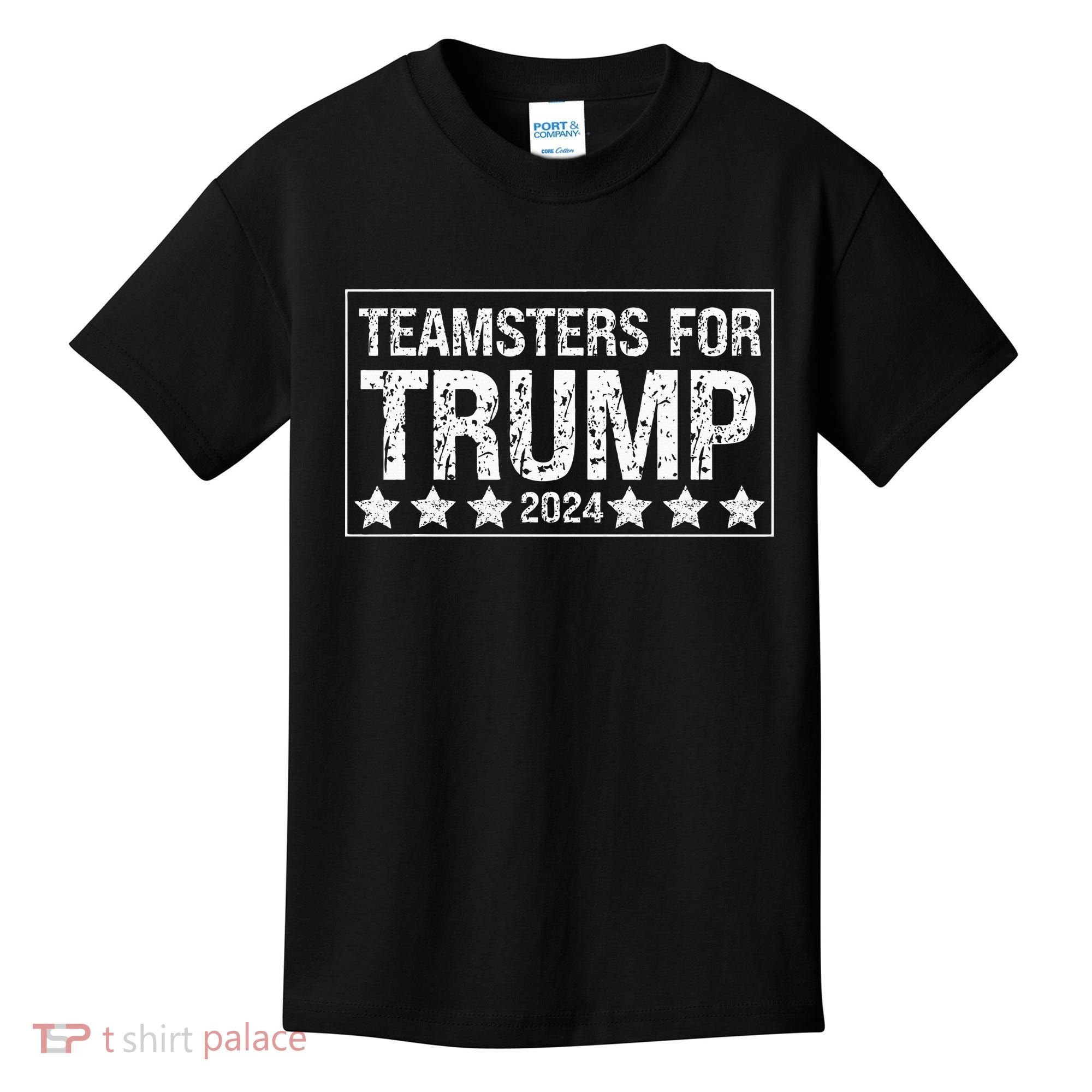 Teamsters For Trump 2024 Kids T-Shirt