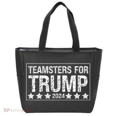 Teamsters For Trump 2024 Tote Bag