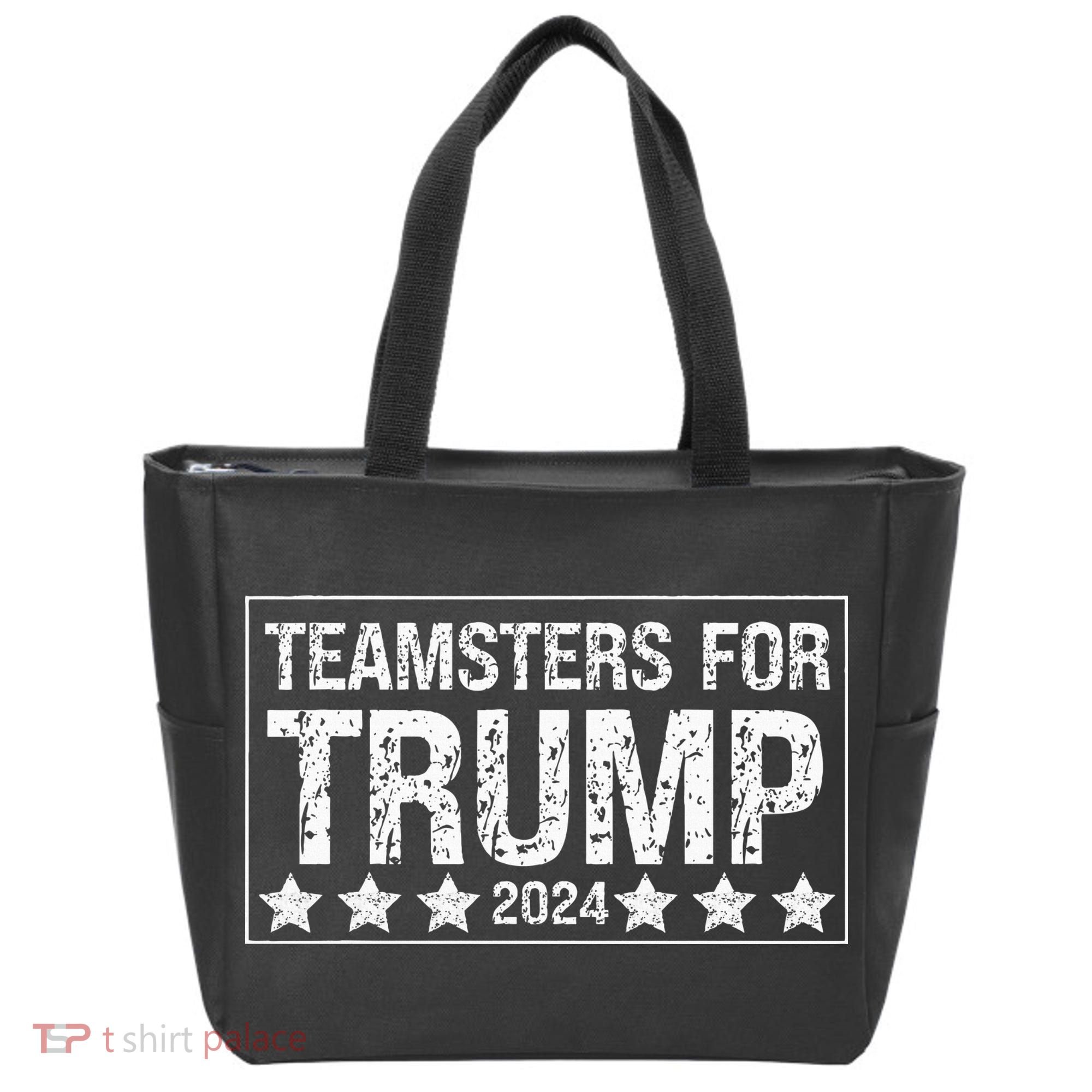 Teamsters For Trump 2024 Tote Bag
