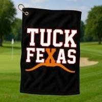 Tuck Fexas Texas Golf Towel thumb 1