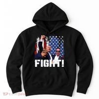 Trump Fight Hoodie thumb 0