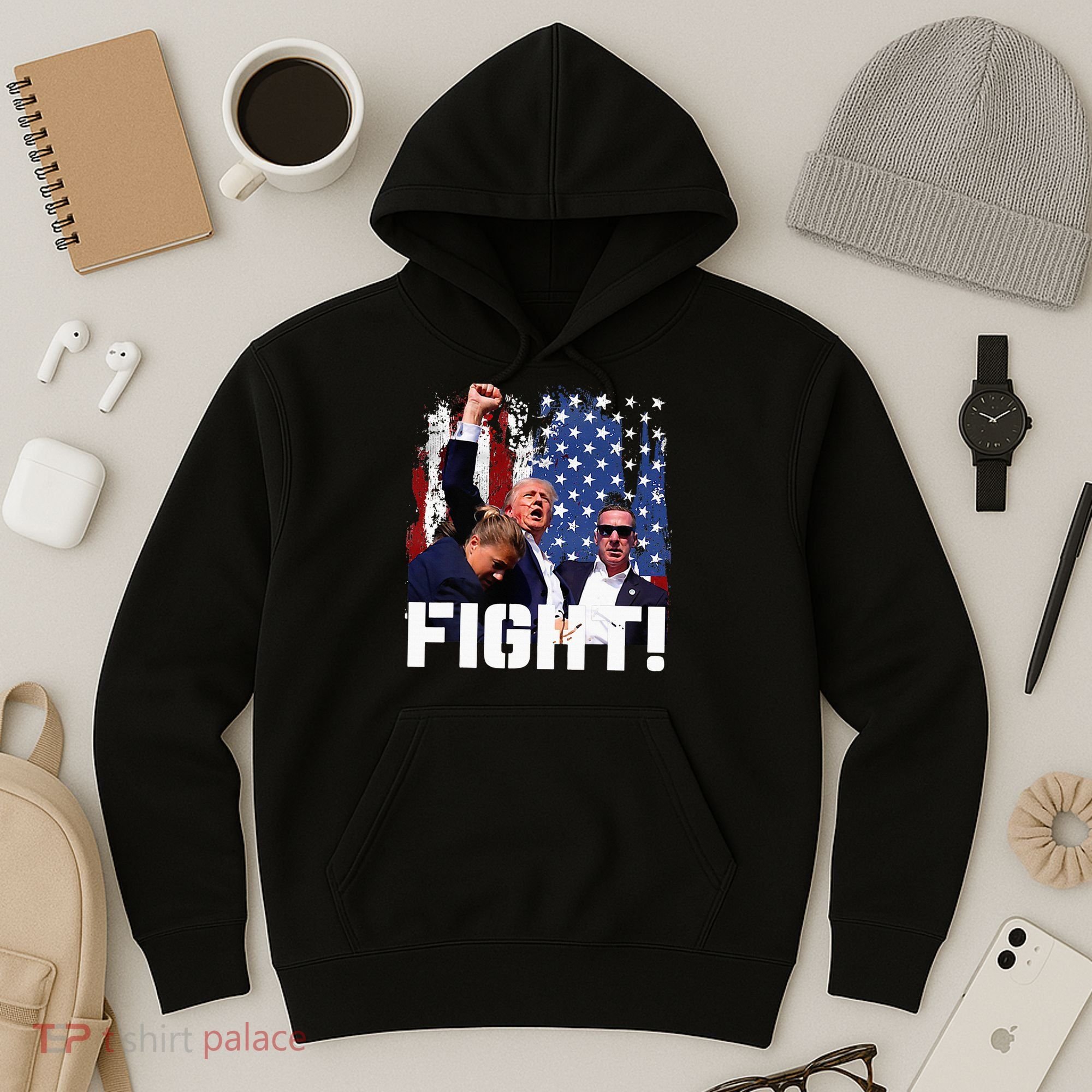 Trump Fight Hoodie