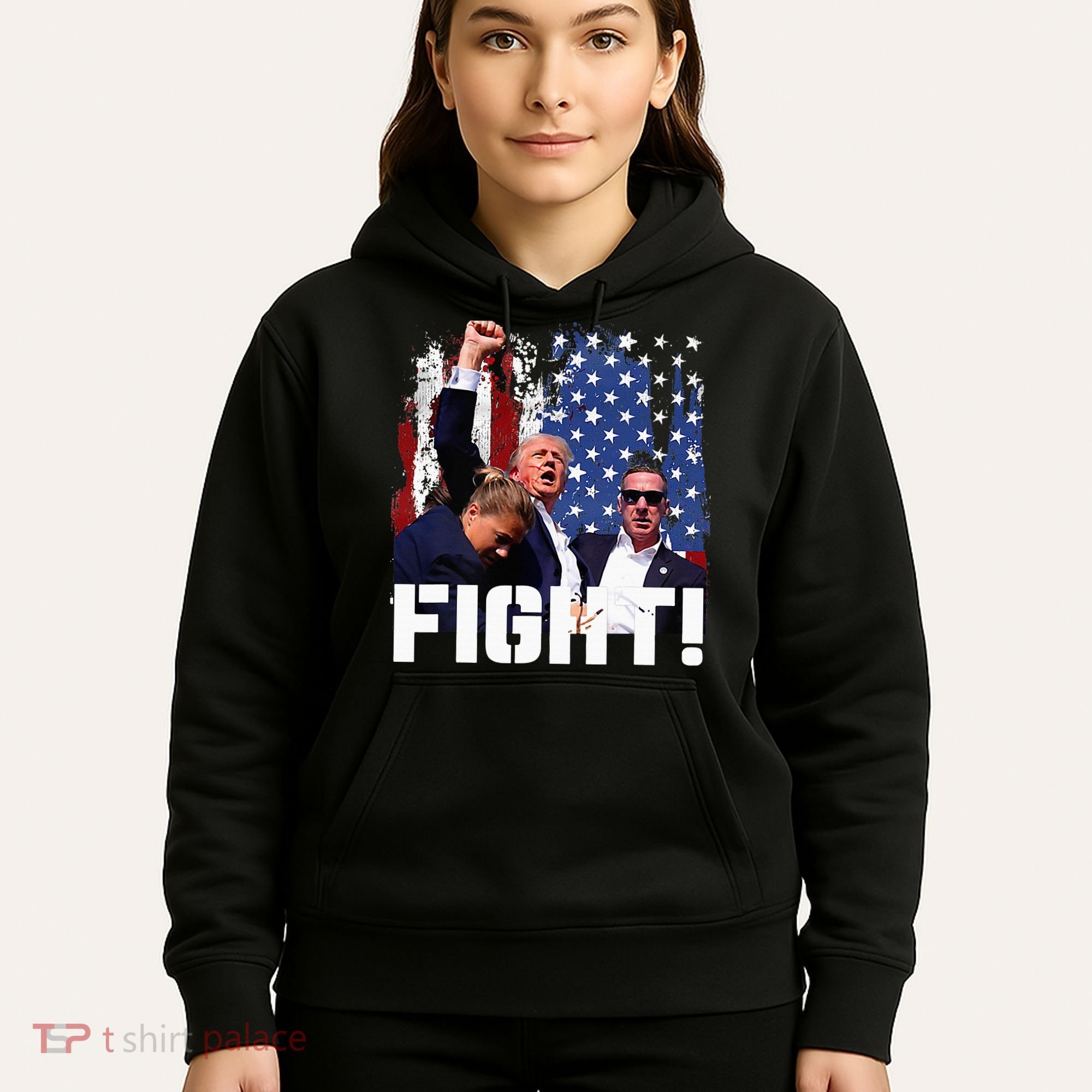 Trump Fight Hoodie