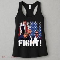 Trump Fight Women's Tank Top thumb 3