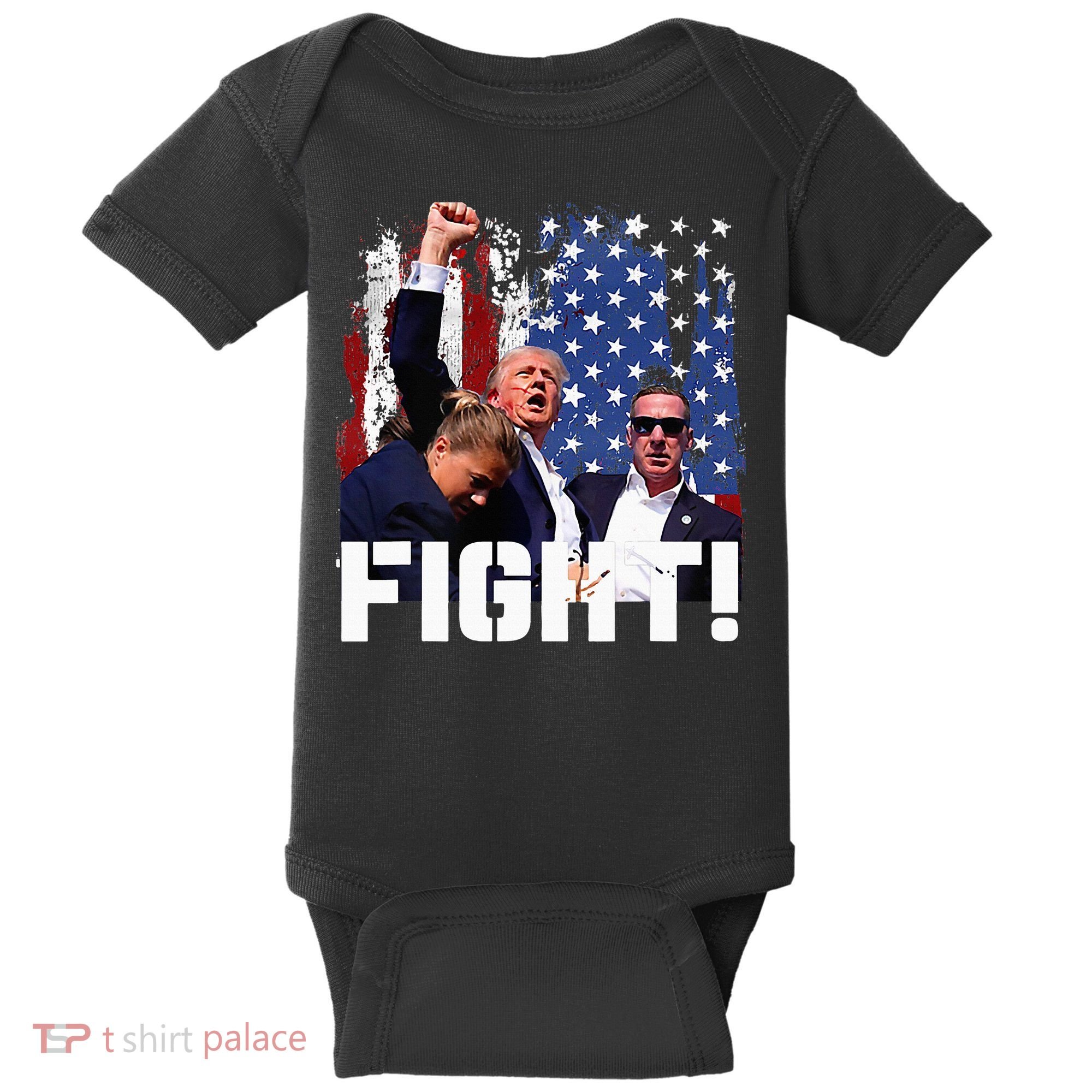 Trump Fight Baby Bodysuit