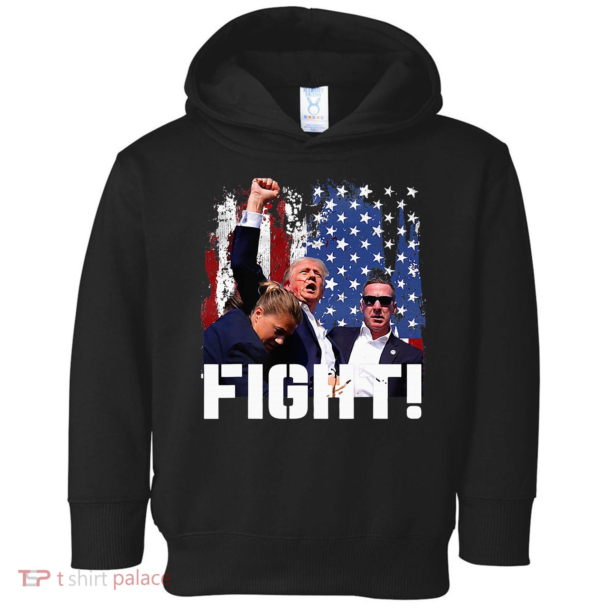 Trump Fight Toddler Hoodie