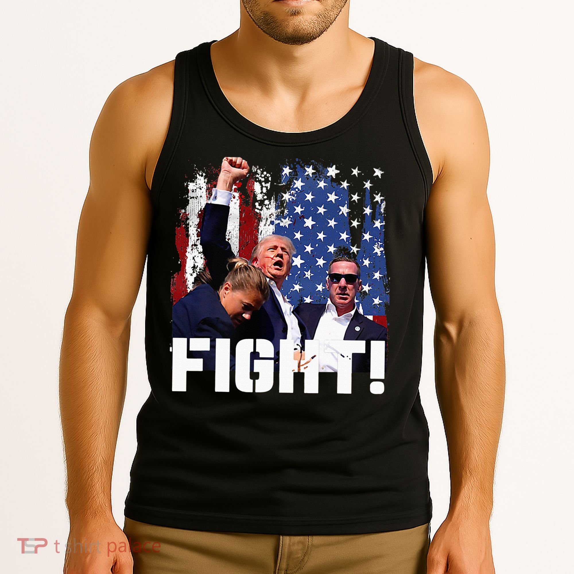 Trump Fight Tank Top