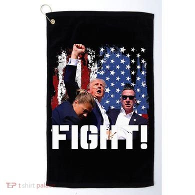 Trump Fight Golf Towel