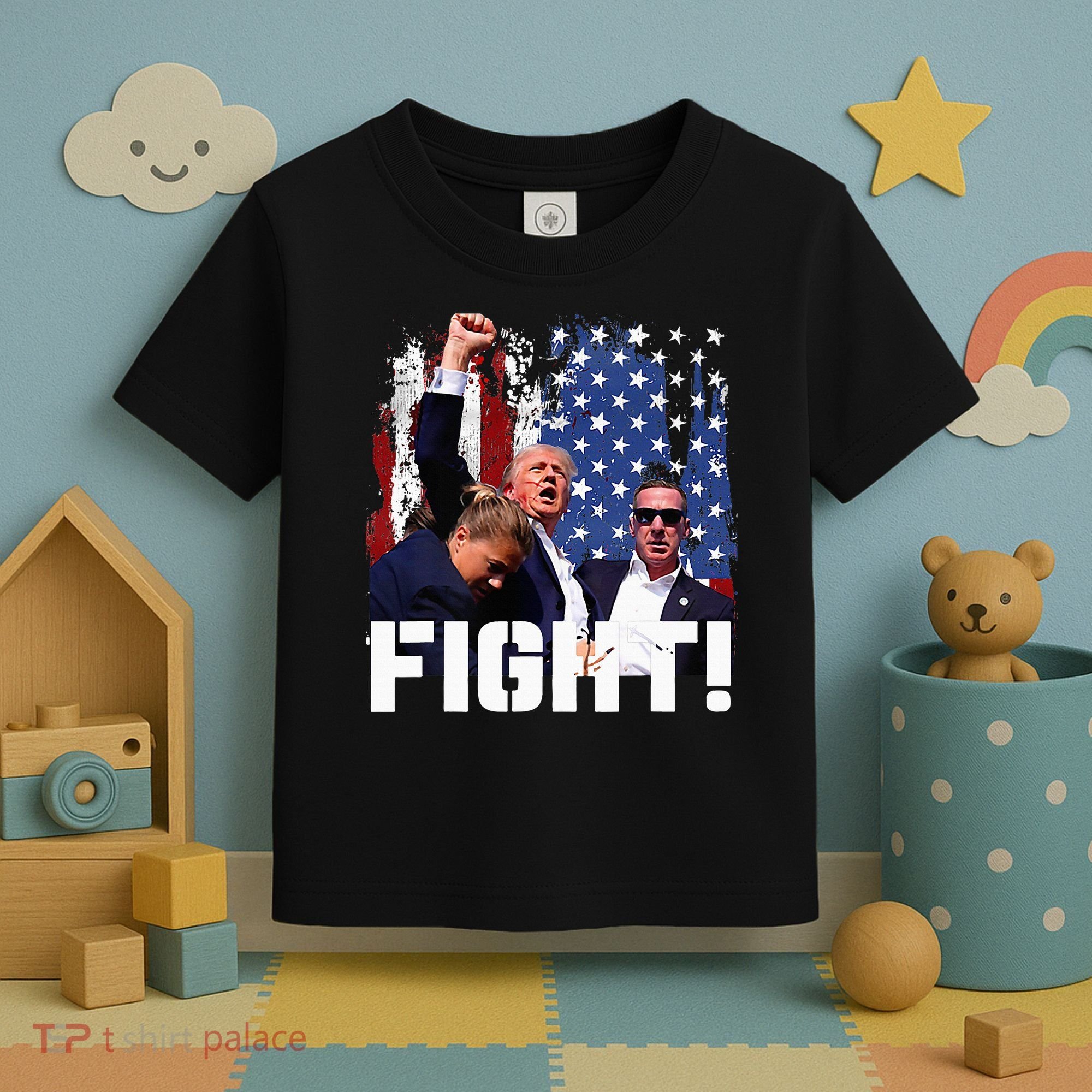 Trump Fight Toddler T-Shirt