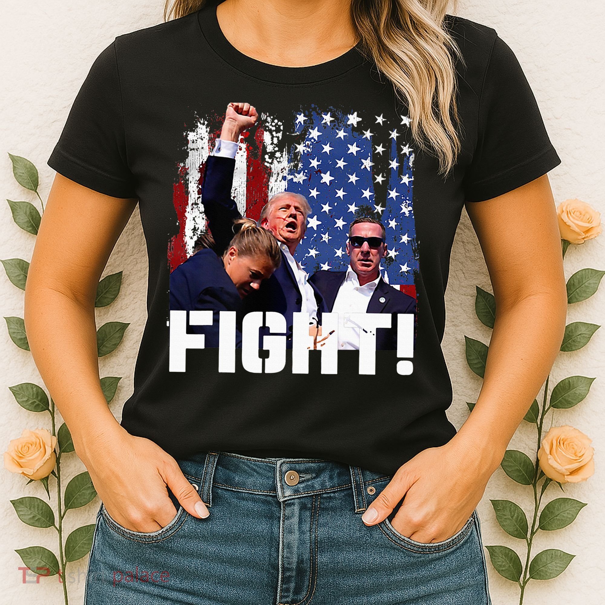 Trump Fight Women's T-Shirt