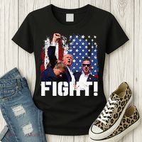 Trump Fight Women's T-Shirt thumb 3