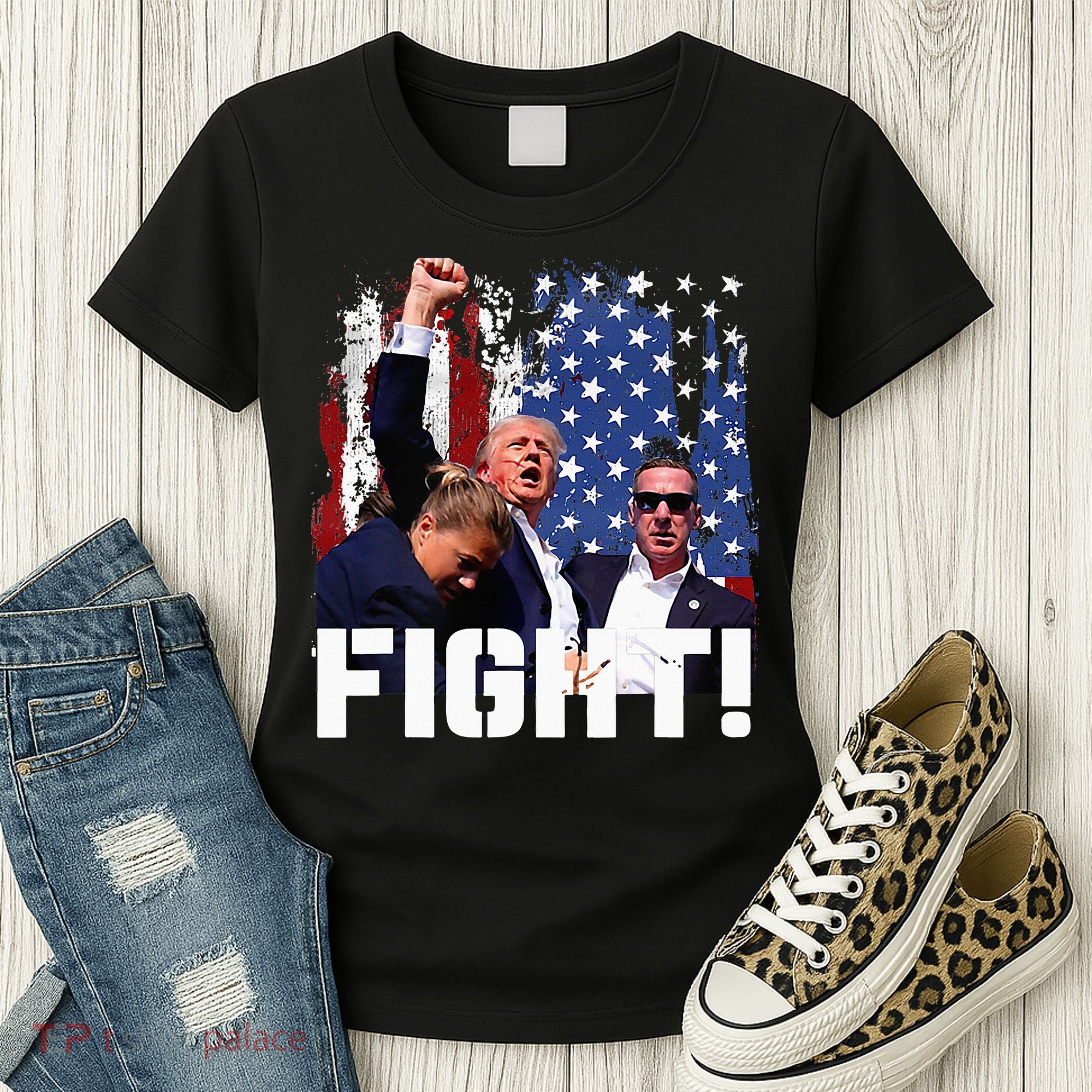 Trump Fight Women's T-Shirt