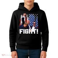 Trump Fight Kids Hoodie thumb 4