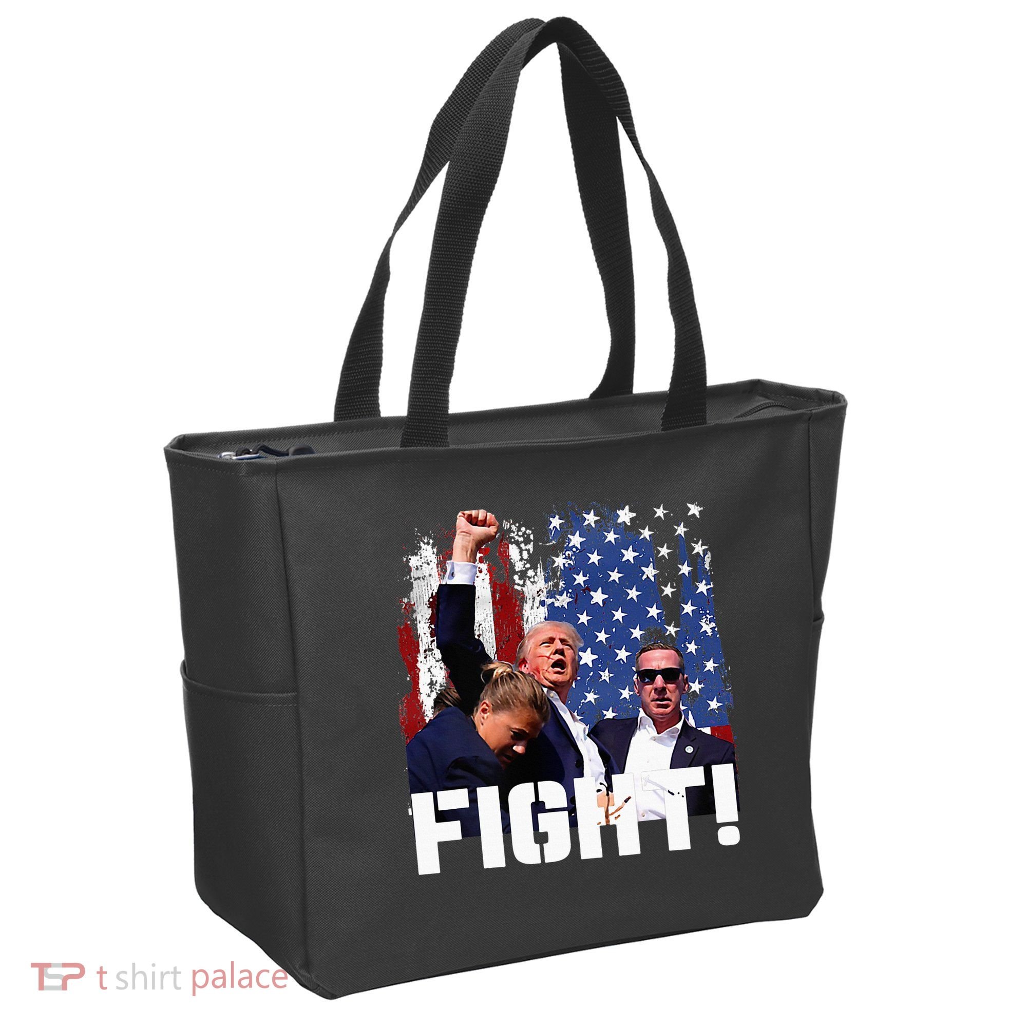 Trump Fight Tote Bag