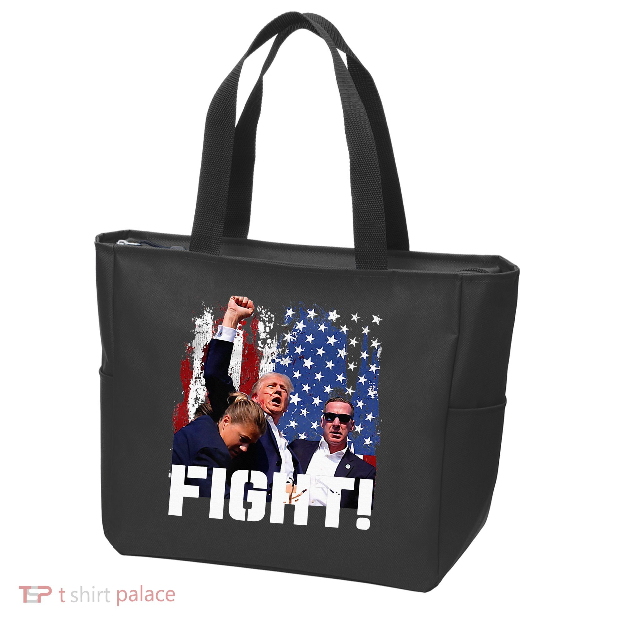 Trump Fight Tote Bag