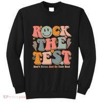 Testing For Teachers Test Day Teacher Rock The Test Sweatshirt thumb 0